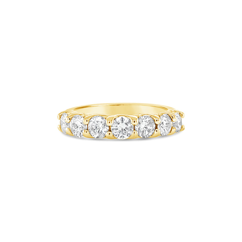 Round Diamond Eternity Ring 18k Gold