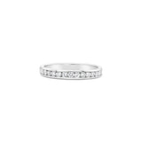 Diamond Channel 2.5mm Eternity Ring
