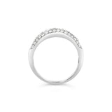 Pave Encrusted Diamond Eternity Ring