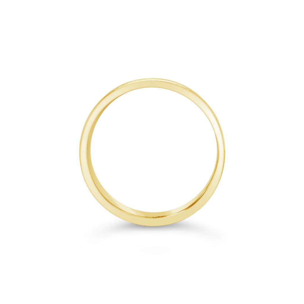 Classic Court 18k Gold Band 4mm