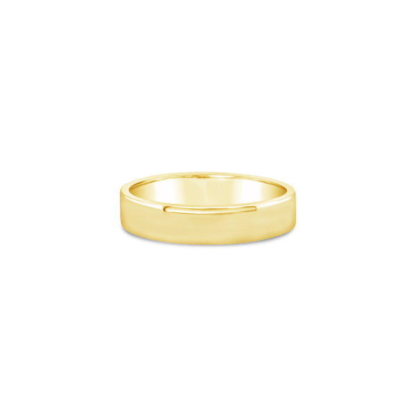 Classic Court 18k Gold Band 4mm
