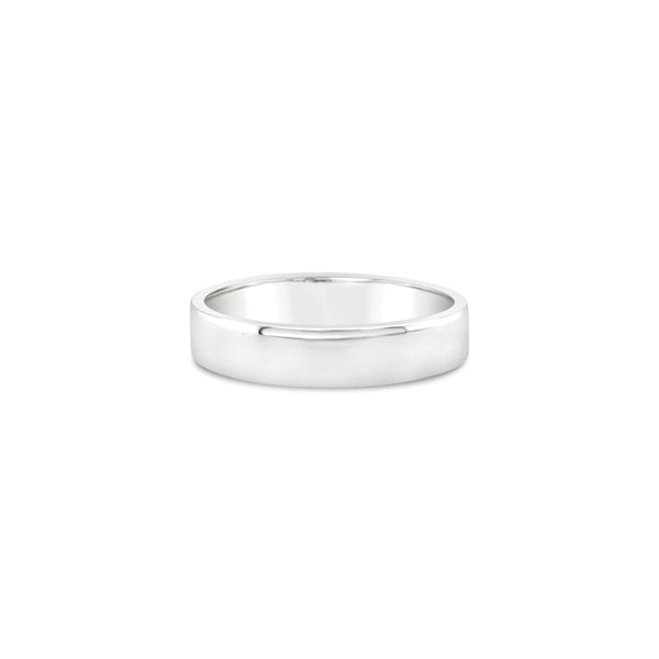 Classic Court Platinum Band 4mm