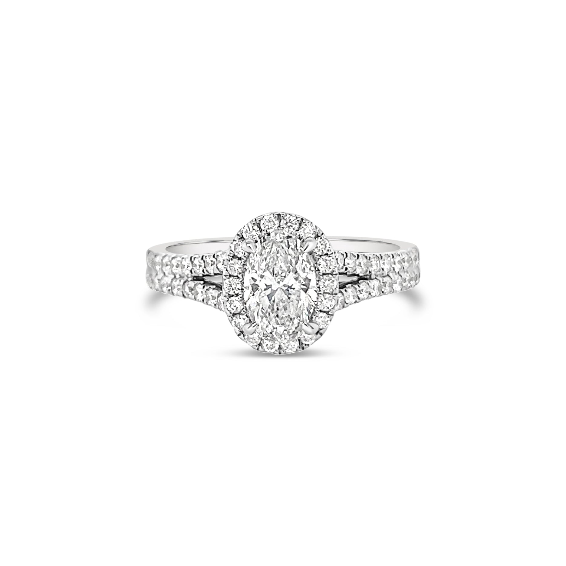 Freesia Oval Diamond Ring