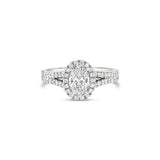 Freesia Oval Diamond Ring