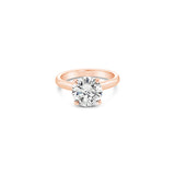 Lilly Round Solitaire Ring