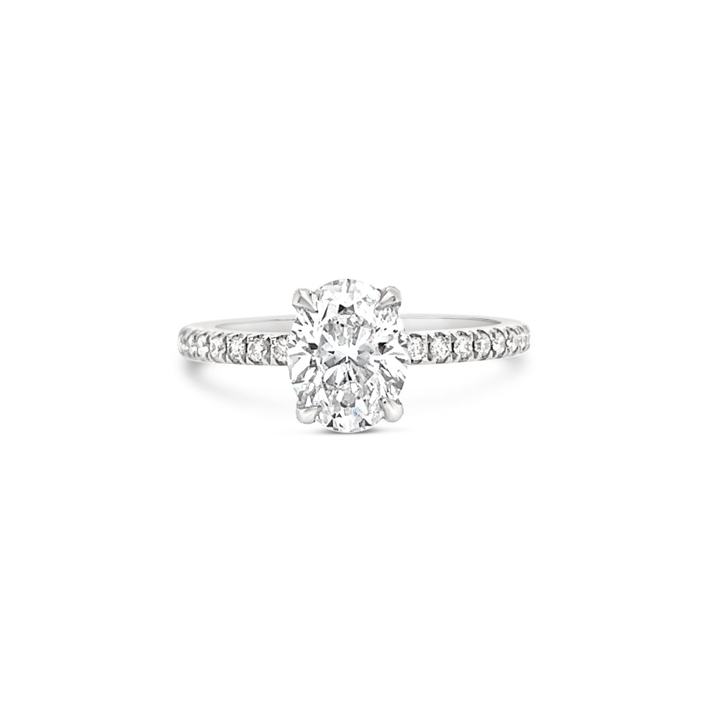 1.20ct Dahlia Oval Diamond Ring