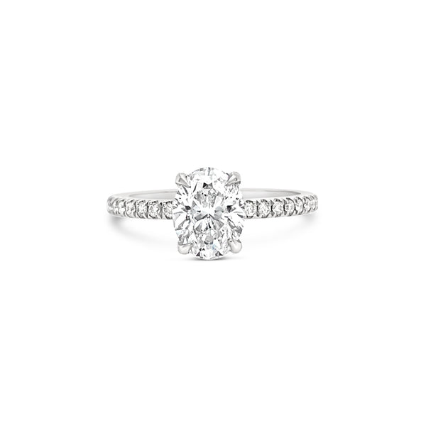 Dahlia Oval Diamond Ring