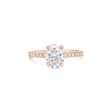 Dahlia Oval Diamond Ring