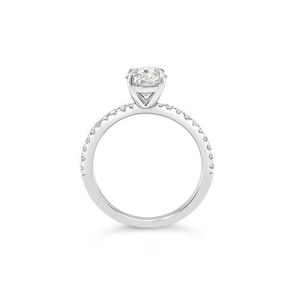 1.20ct Dahlia Oval Diamond Ring