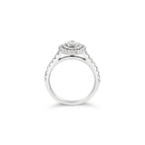 Daisy Marquise Halo Ring