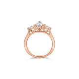 Bluebell side stone ring